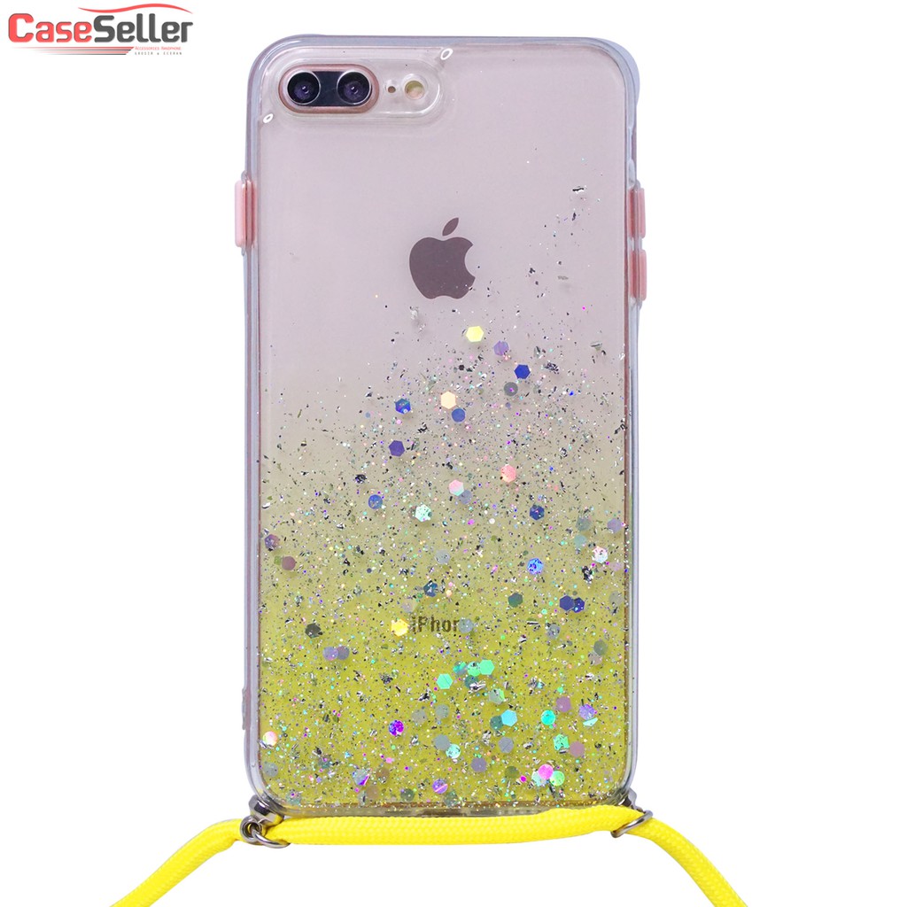 Apple Iphone 6G  6G+  7G 8G  7G+ 8G+ Dove Candy Glitter + Tali