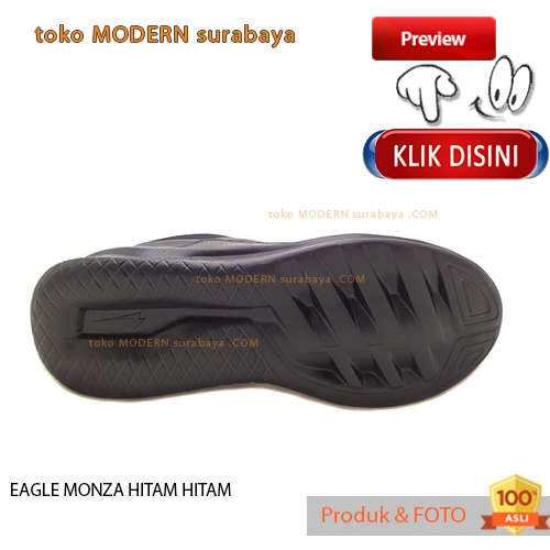 UKURAN JUMBO Sepatu pria sepatu sekolah casual sneakers tali EAGLE MONZA