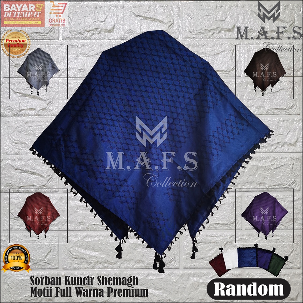 SORBAN KUNCIR SORBAN HAJI SORBAN FULL WARNA MURAH BERKUALITAS