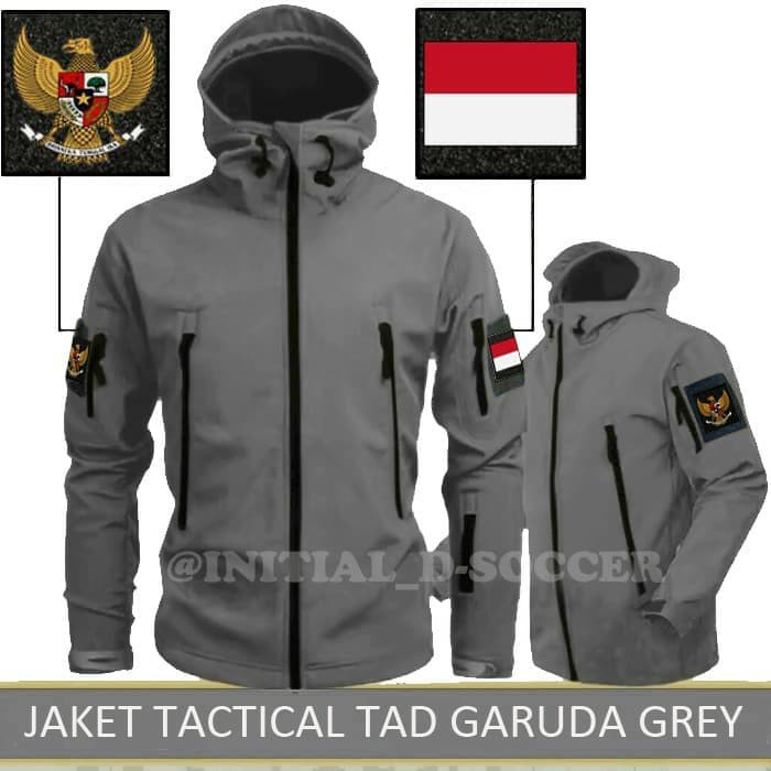 Jaket TAD Army Tactical Anti Air Free Logo Indonesia Garuda Jaket Bravo-4