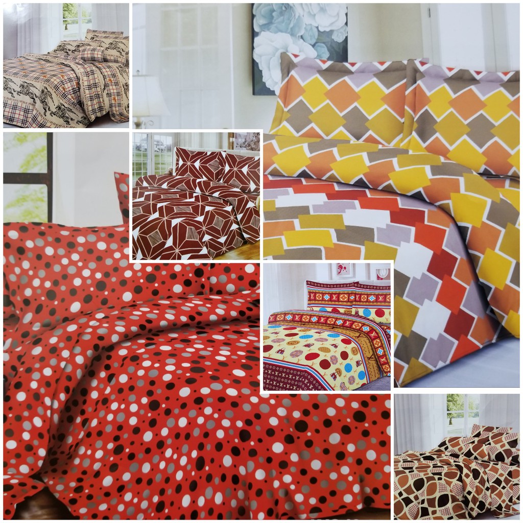 Sprei Louvre Motif Ukuran 90 x 200