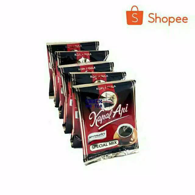 

Kapal api spesial mix 1 renteng 10sachet kopi instant gula