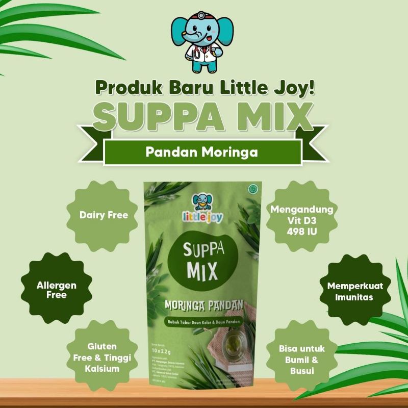 Little Joy suppa mix pandan moringa