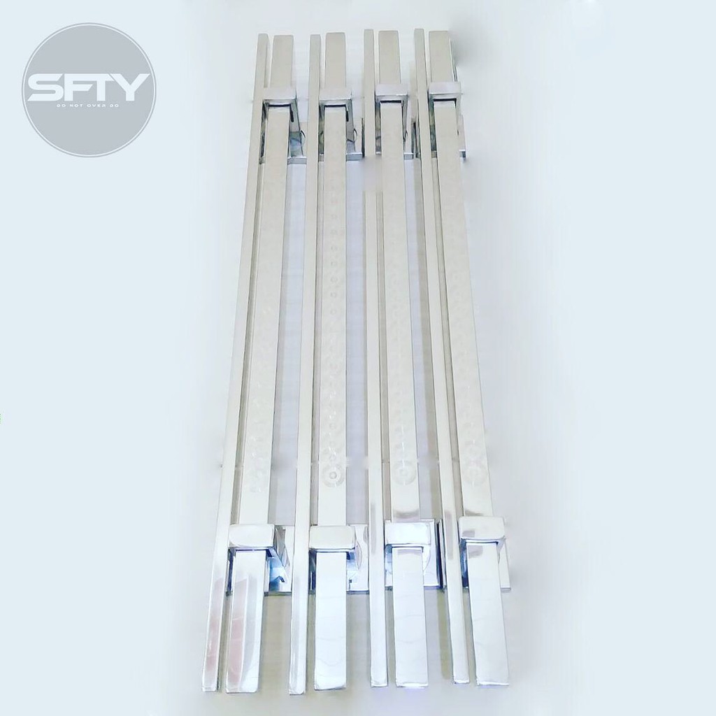 Handle Pintu Rumah Minimalis Gagang Tarikan Handle Stainless Jajar Twin