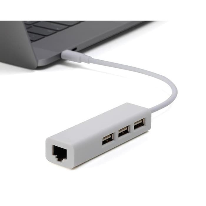 Type C to LAN + 3 Port USB 2.0 #33 ACC