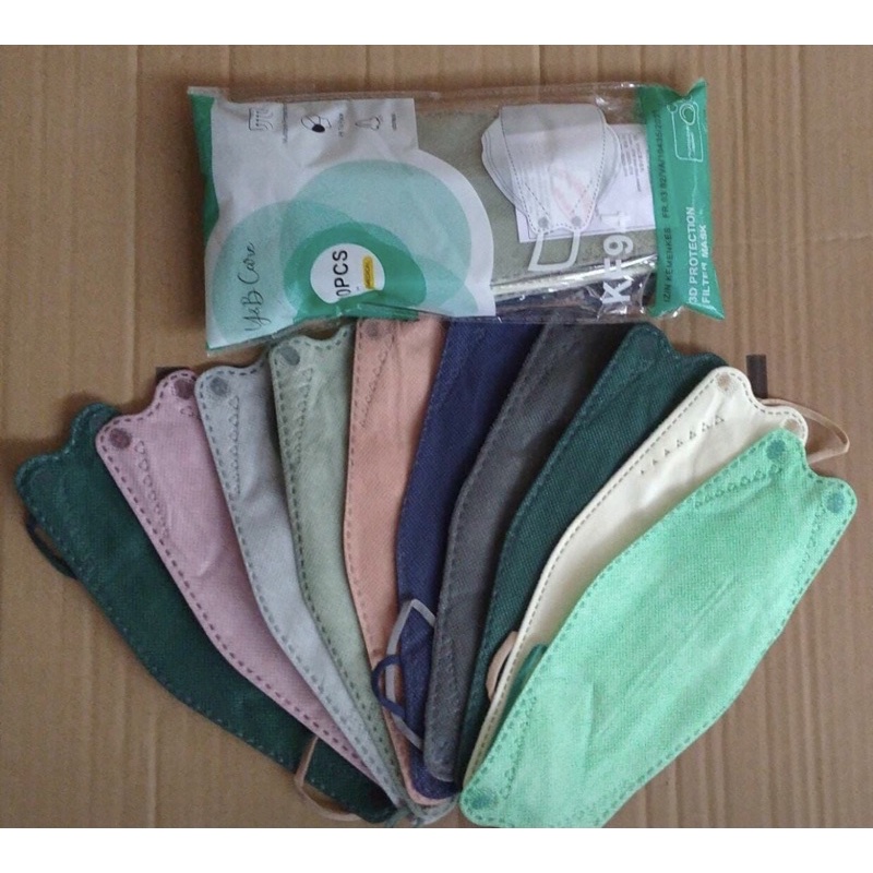 Masker Y&B Care KF94 Warna Mix