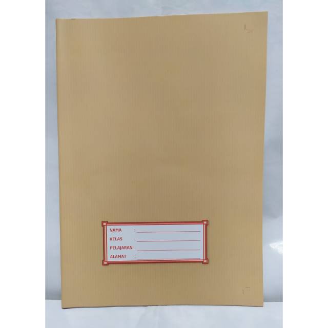 

Sampul kertas boxy / big boss garis coklat DPK isi 20