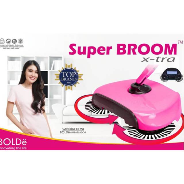 Super Broom X-tra Original Bolde / Sapu Otomatis Bolde