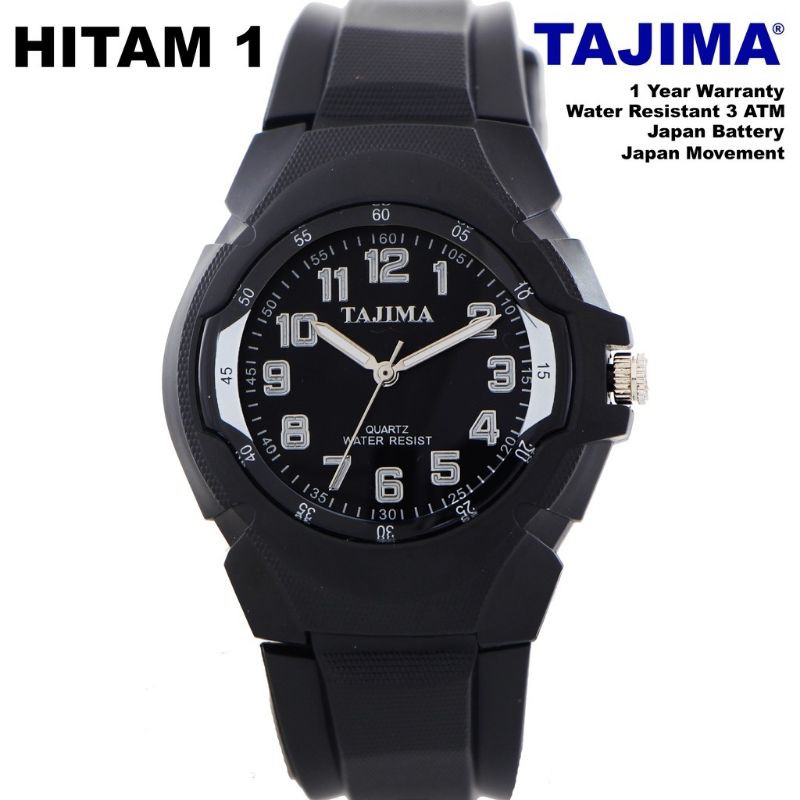 Jam Tangan Pria Tajima Sports Orginal 2737 Garansi 1 Tahun