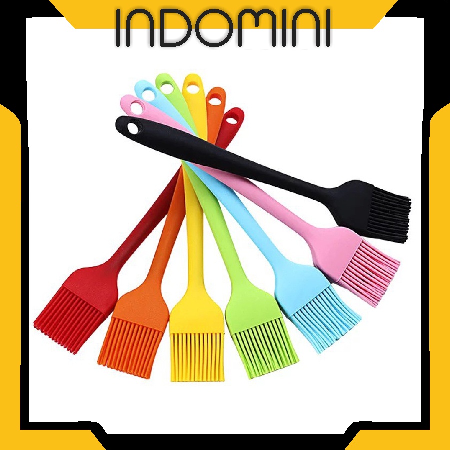 INDOMINI R699 Kuas Kue Silikon / Spatula Silicone Satuan