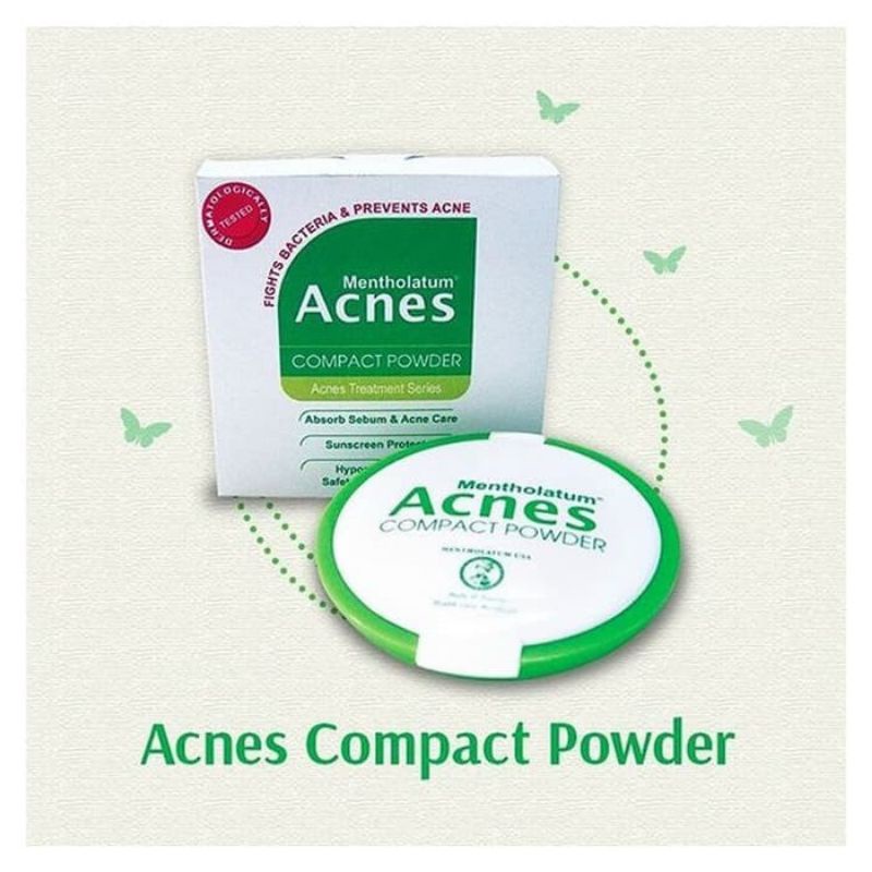 `ღ´ PHINKL `ღ´ a̳c̳n̳e̳s̳ ACNES Compact Powder bedak padat anti jerawat twc untuk mengatasi acne