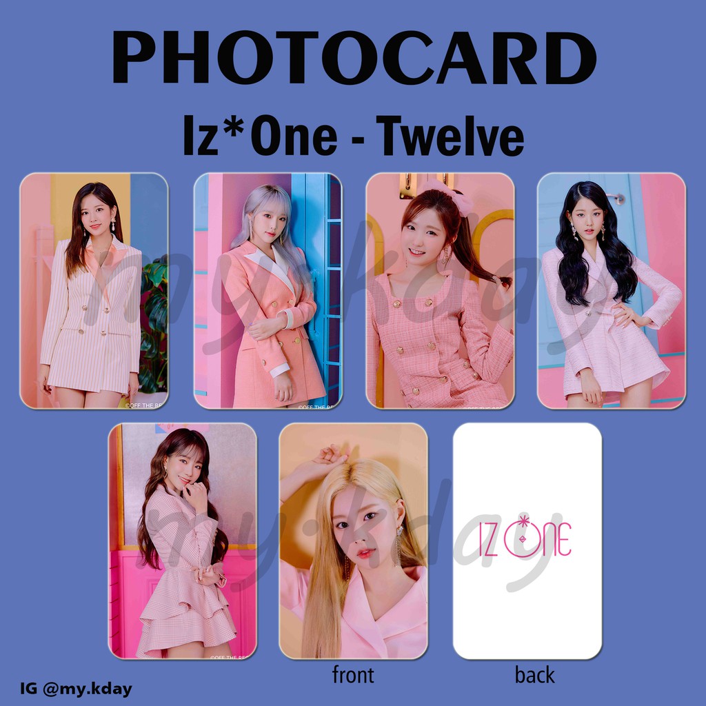 PC-0023, Unofficial Photocard IZONE Twelve 2 sisi