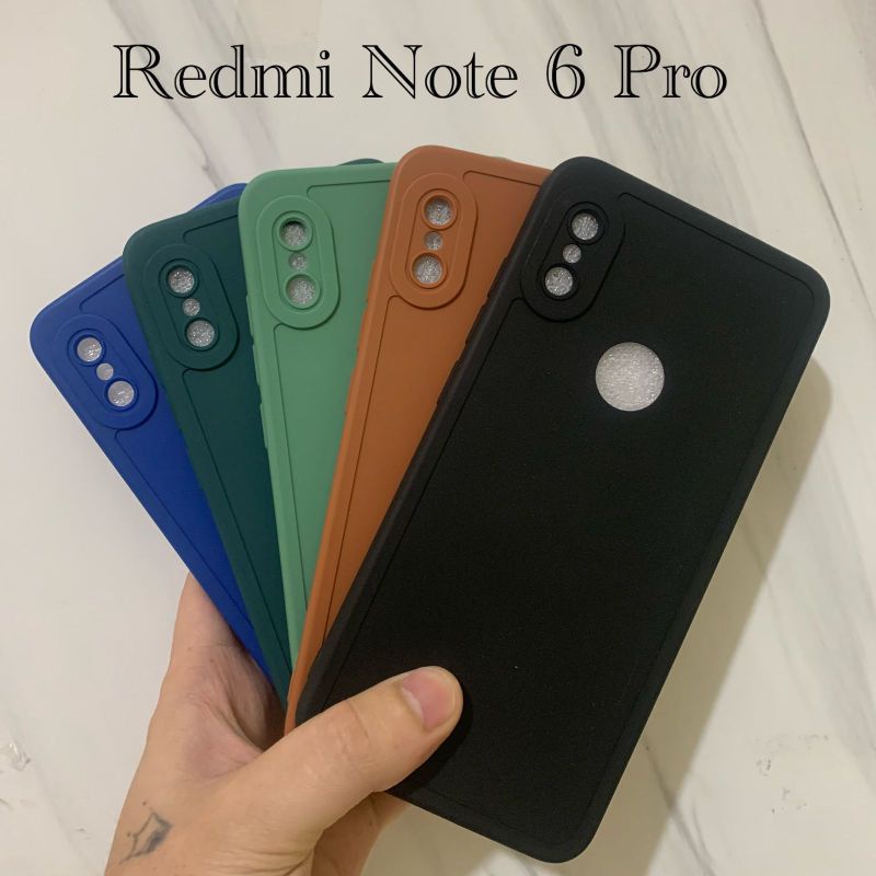 Case Xiaomi Redmi Note 6 Pro - Softcase Procamera Full Cover Matte - UA