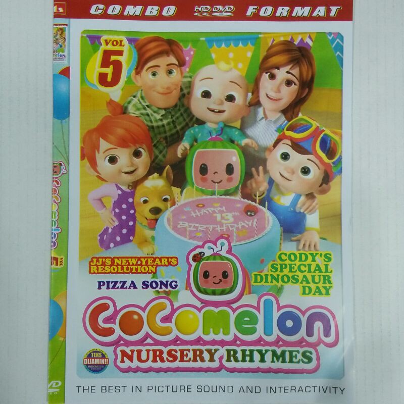DVD LAGU ANAK COCOMELON VOLUME 5