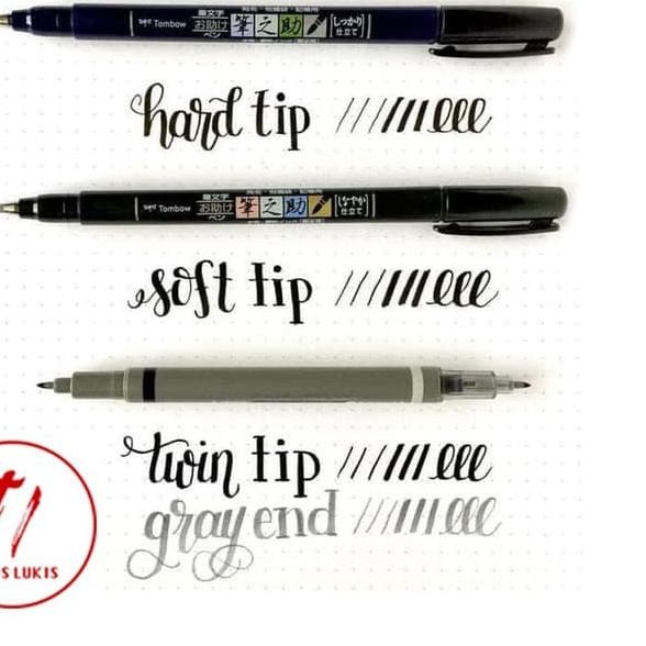 

♜ TOMBOW FUDENOSUKE SOFT TIP ➥