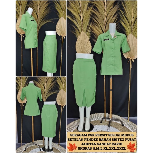 BAJU SERAGAM PSK PSH PERSIT NON HIJAB  ( BAHAN SRITEX PUSAT SESUAI MUPUS )
