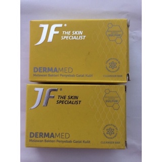 Jf sulfur Dermamed 90 gram / jf sulfur / anti acne /sabun gatal jf sulfur