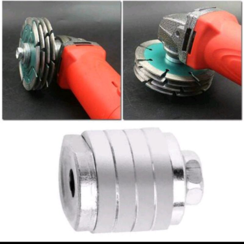 Flange Mesin Gerinda 4in Cutter Tembok Wall  Grooving Arbor Bobok Beton Pipa Jalur Pipa Listrik