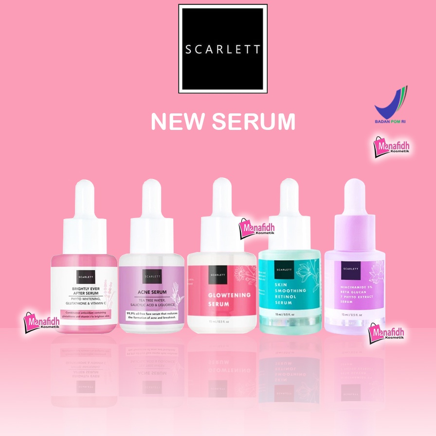 Jual New Scarlett Serum Retinol Dan Niacinamide 5 Original Bpom Shopee Indonesia