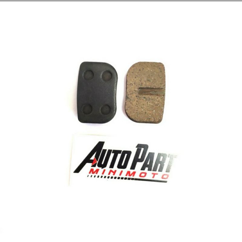 DiscPad-Kampas Rem Mini GP-Mini Trail-Mini ATV Scooter Goped