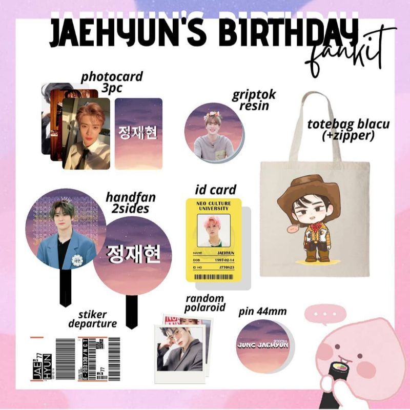 JAEHYUN NCT 127 BIRTHDAY FANKIT