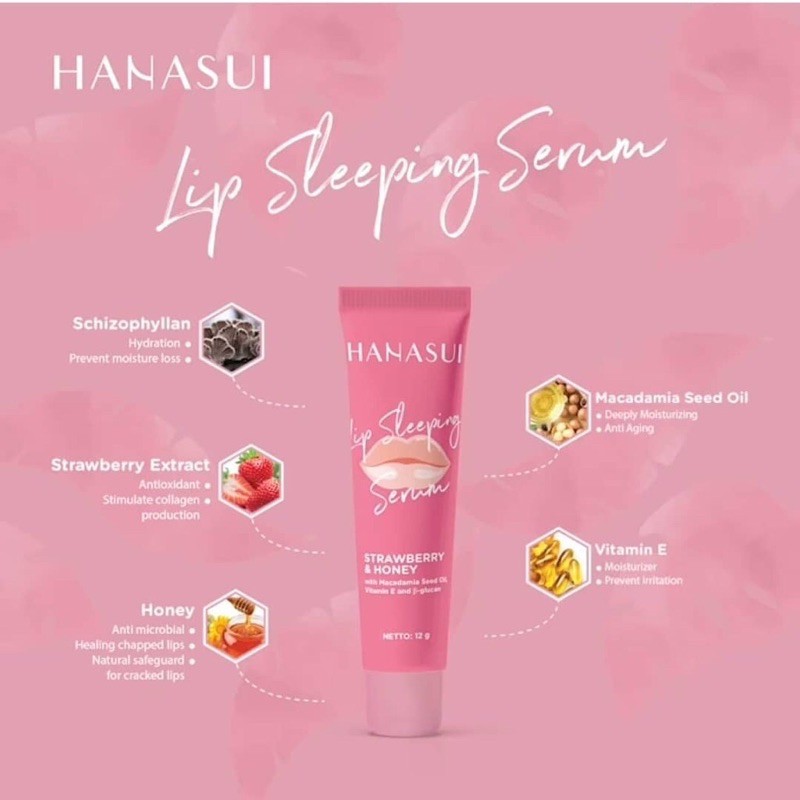 Hanasui Lip Sleeping Serum