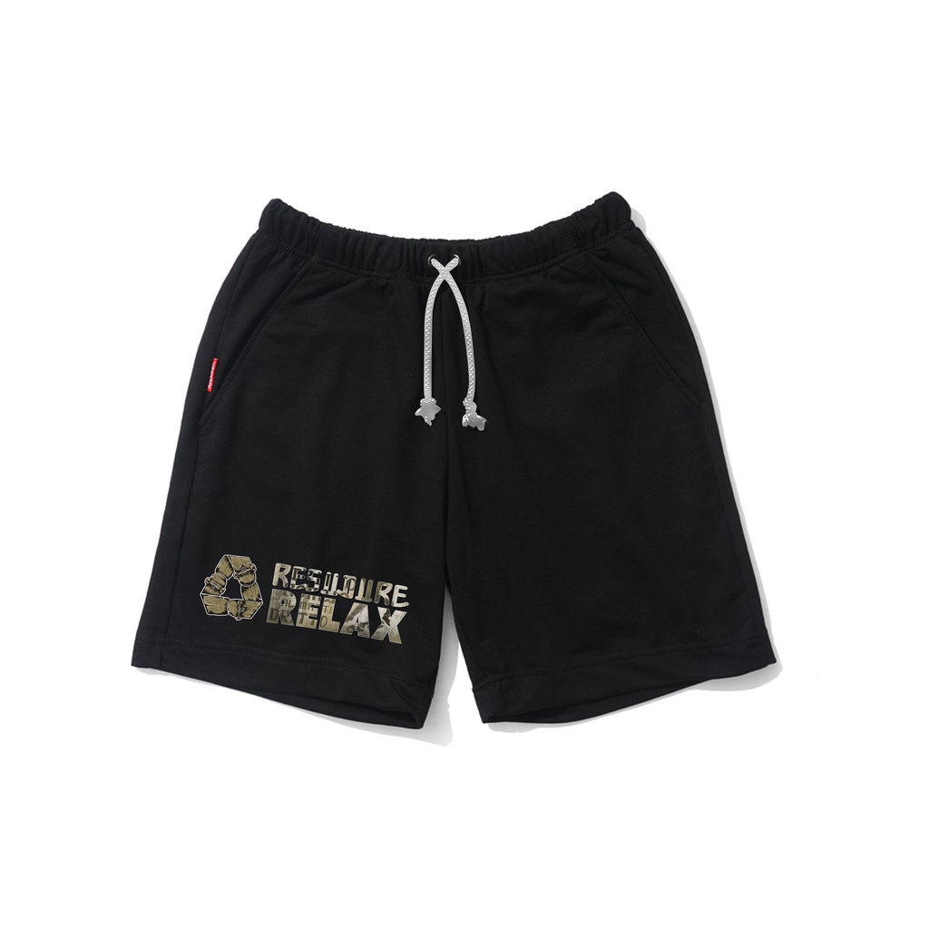 Dritto Short Pants - Celana Boxer (Relax) - Hitam