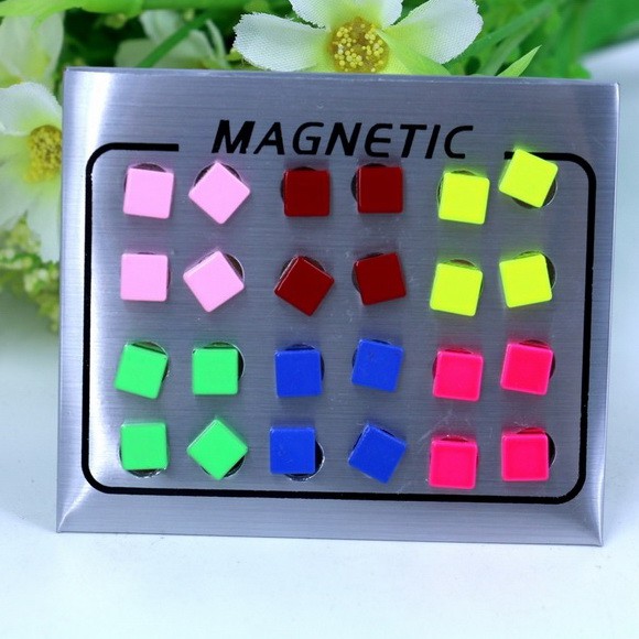 CLEARANCE SALE - AM48 - Anting Magnet Sepasang Tanpa Tindik Keren Kekinian Gaul Trendy