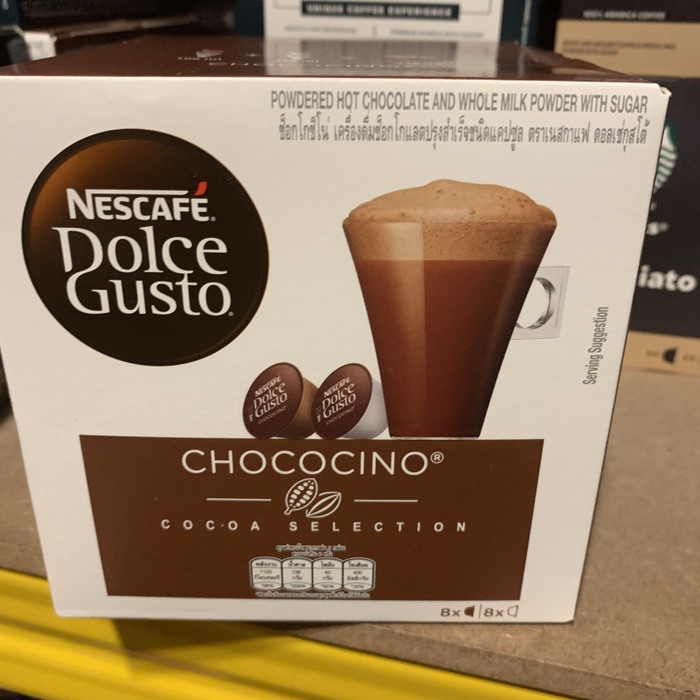 

Kopi - Nescafe Dolce Gusto Beverage Capsules Chococino