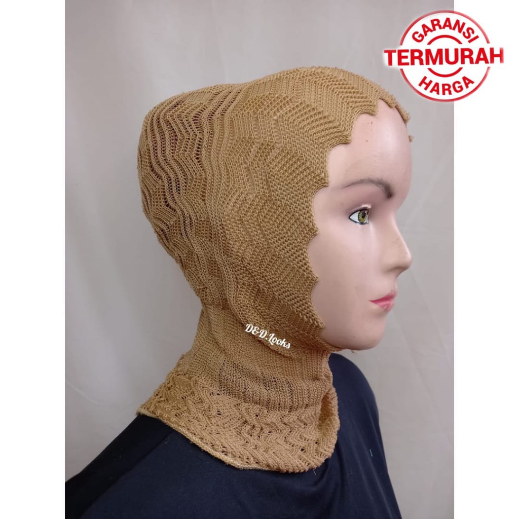 HASTARI CIPUT NINJA ZIGZAG/ CIPUT RAJUT ANTI TEMBEM  terhits ( ciput lyla)