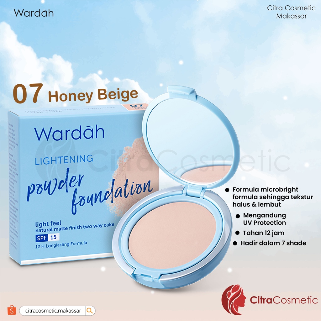 Wardah Lightening Powder Foundation Light Feel