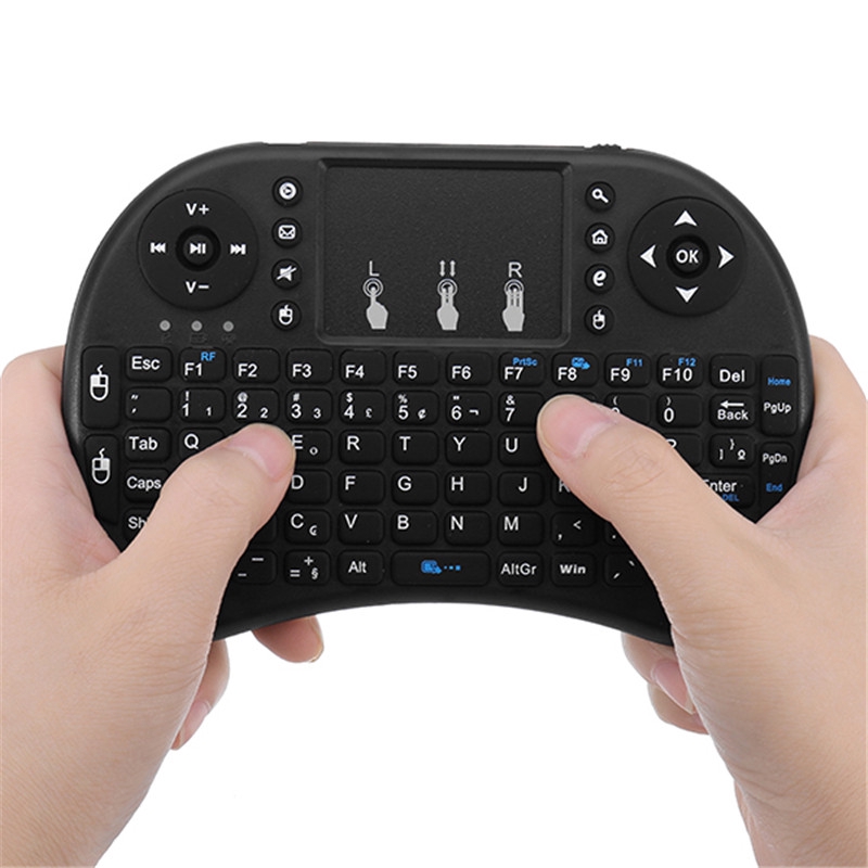 Keyboard i8 Mini Wireless Keyboard Touchpad for KODI Android PC and TV Box MXQ Remote