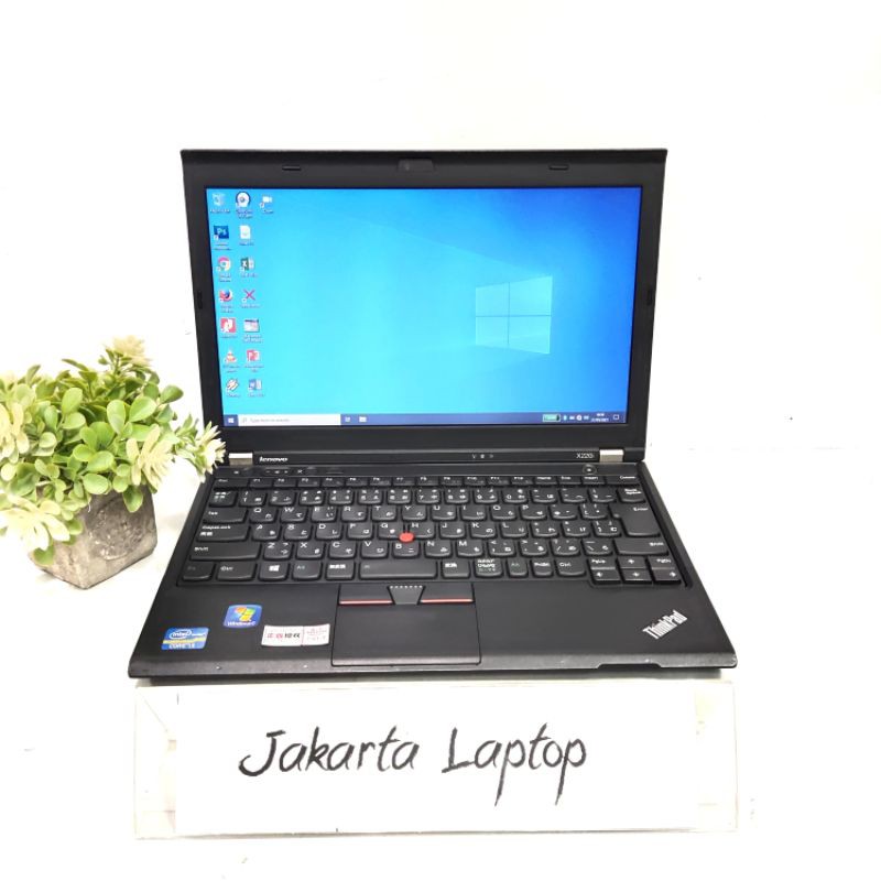 LAPTOP LENOVO THINKPAD X220 CORE i5 GEN2 | RAM 16GB | SSD 512GB | SSD 1 TB | MULUS MURAH BERGARANSI