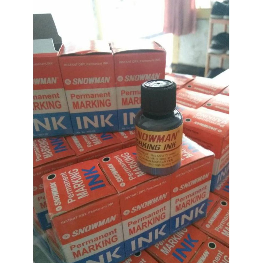 

Refill Ink Snowman Permanent Marking / Isi Ulang Tinta Spidol Permanen