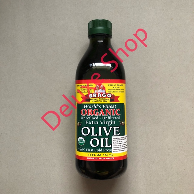 

Bragg Organic Extra Virgin Olive Oil 473ml