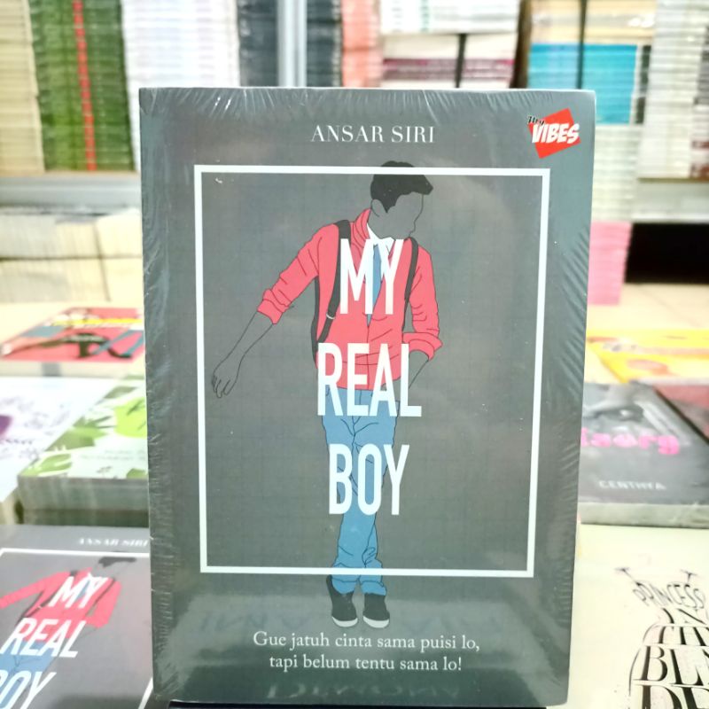 OBRAL BUKU NOVEL FIKSI - ROMANSA  / Novel Wattpad / Novel Remaja / Novel Young Adult / Original-My Real Boy