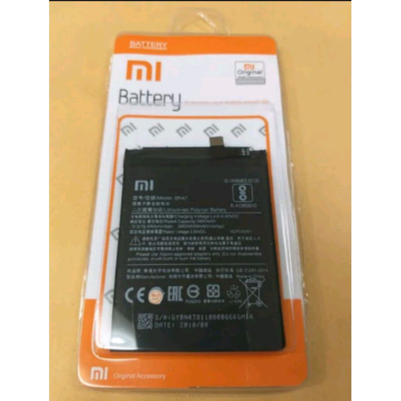 Baterai Batre Xiaomi Redmi 6 Pro MiA2 Lite Mi A2 Lite BN47