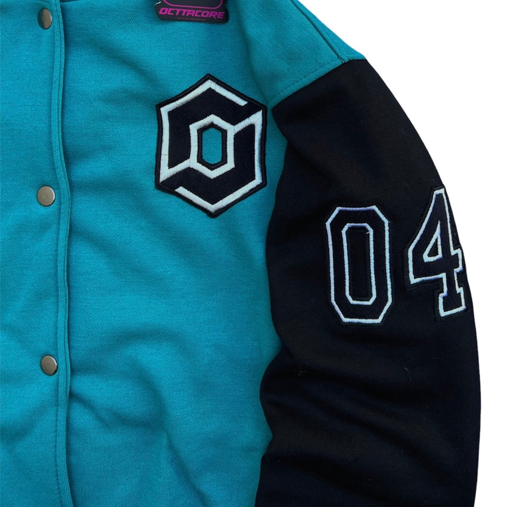 Jacket Varsity Octta Core Outerwear Varsity Jacket Baseball East Team Fleece Toska.