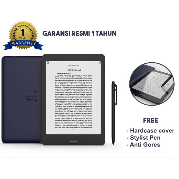 Onyx Boox Nova Pro 7.8" Android 6.0 E-ink Reader - Baru - Garansi Resmi