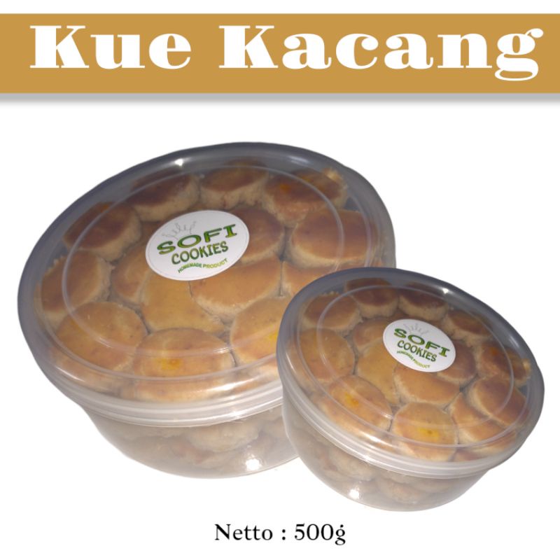 

Kue kacang homemade | kue kering | kue lebaran toples uk 500gr