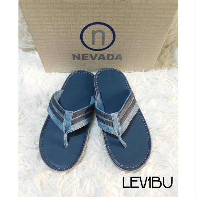 Sendal Jepit Pria Tali Denim Brand MATAHARI Nevada
