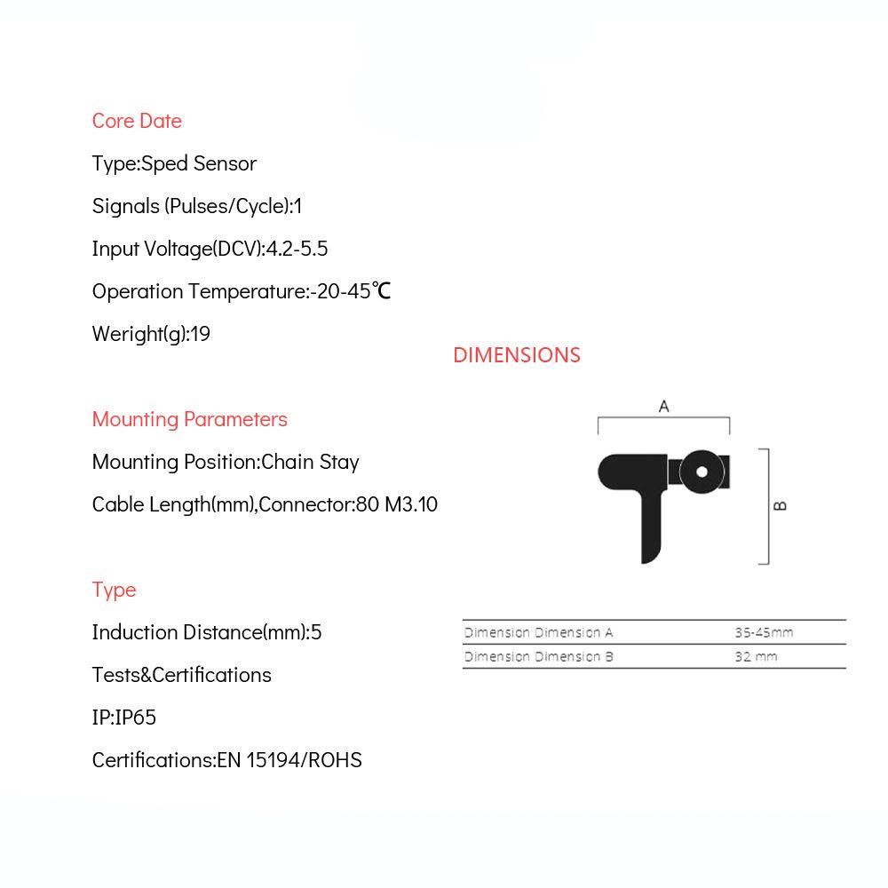 TOP Alat Sensor Kecepatan E-Bike BBS0102 BBSHD Refitting Parts Sepeda Listrik