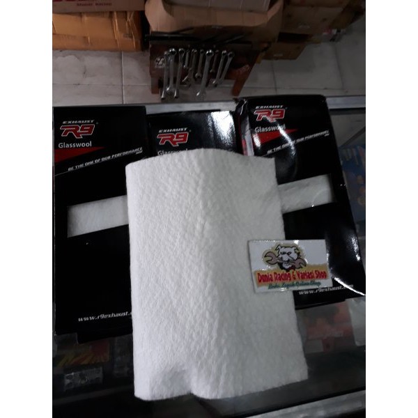 BRILIANT Glasswool knalpot merk R9