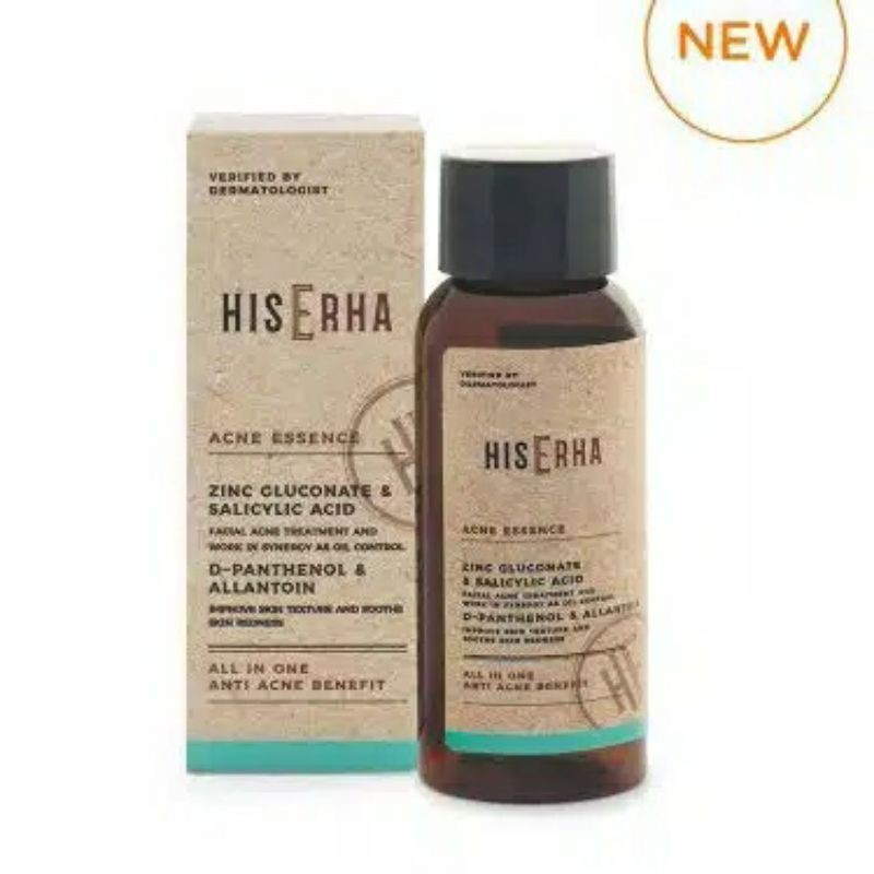His Erha Acne Essence Serum Wajah Berjerawat Shopee Indonesia