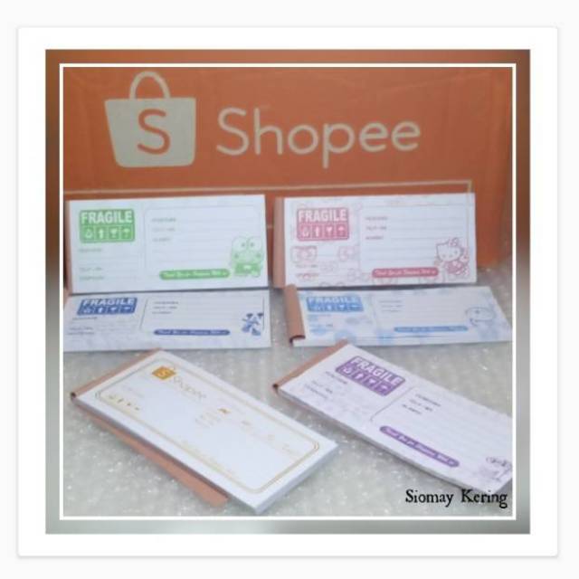 

Label Pengiriman 100 Lembar Ukuran 16.5 x 7 Cm [ Banyak Motif ]