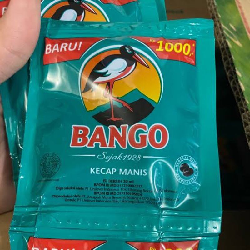 Kecap bango 1 renteng isi 12 (200 gram)