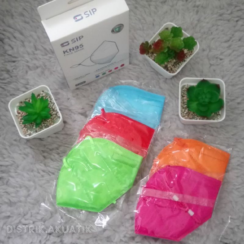 Masker S-SIP KN95 Bold and Vivid
