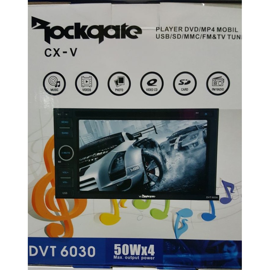 DOUBLEDIN ROCKGATE DVT 6030/ TV SN G-58 MOBIL ROCKGATE DVT 6030