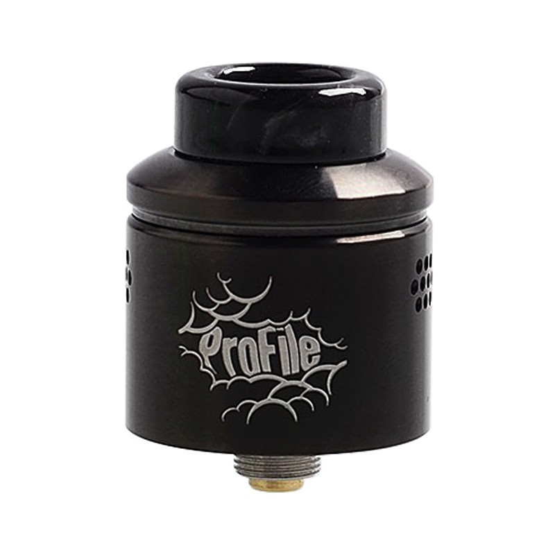 Profile 24 RDA Atomizer - BLACK [Clone] KlikVapebandung