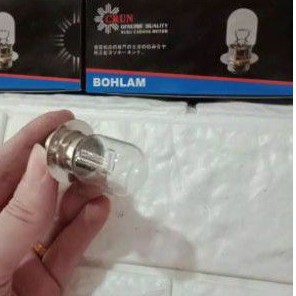 Bola lampu merek CRUN 12v motor Yamaha Honda